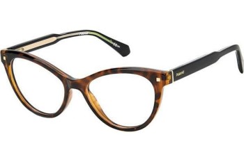 Brillen Polaroid PLDD446 086 Cat Eye Havana