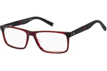 Okulary korekcyjne Tommy Hilfiger TH1909 C9A Prostokątne Czerwone