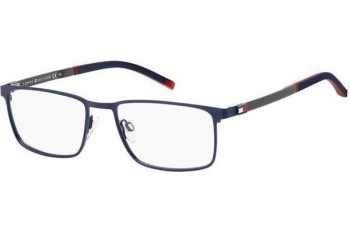 Ochelari Tommy Hilfiger TH1918 FLL Dreptunghiulari Albaștri