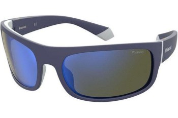 Ochelari de soare Polaroid PLD2125/S XW0/5X Polarized Dreptunghiulari Albaștri