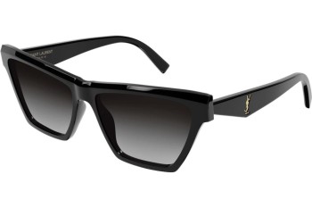 Okulary przeciwsłoneczne Saint Laurent SLM103 001 Kwadratowe Czarne