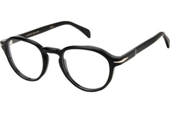 Okulary korekcyjne David Beckham DB7086 807 Okrągłe Czarne