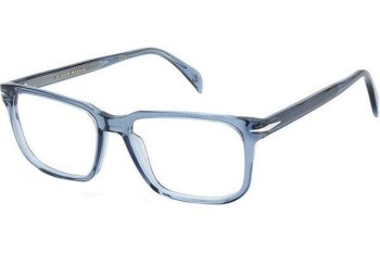 Okulary korekcyjne David Beckham DB1022 PJP Prostokątne Niebieskie