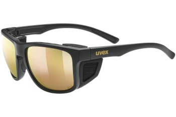 Слънчеви очила uvex sportstyle 312 Black Mat / Gold S3 Квадратни Черна