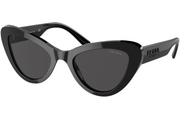 Ochelari de soare Prada PR13YS 1AB5S0 Cat Eye Negri