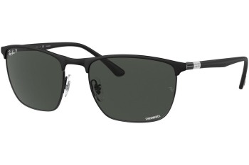 Слънчеви очила Ray-Ban Chromance Collection RB3686 186/K8 Polarized Квадратни Черна