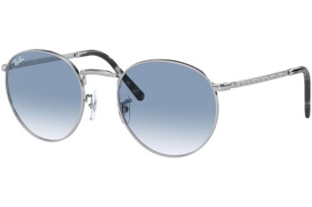 Napszemüvegek Ray-Ban New Round RB3637 003/3F Kerek Ezüst