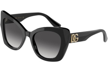 Ochelari de soare Dolce & Gabbana DG4405 501/8G Cat Eye Negri