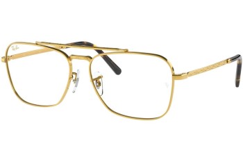 Briller Ray-Ban New Caravan RX3636V 3086 Firkantet Guld