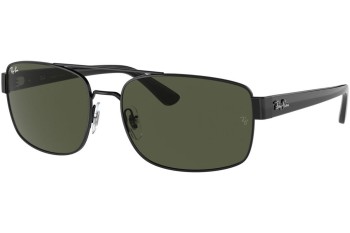 Okulary przeciwsłoneczne Ray-Ban RB3687 002/31 Prostokątne Czarne