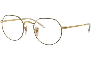 Briller Ray-Ban Jack RX6465 2890 Rund Guld