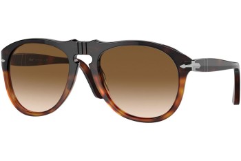 Слънчеви очила Persol PO0649 116051 Пилотни Кафява