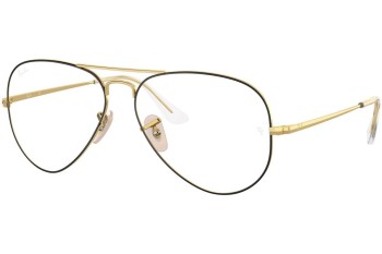 Silmälasit Ray-Ban Aviator RX6489 2890 Pilotti Kulta