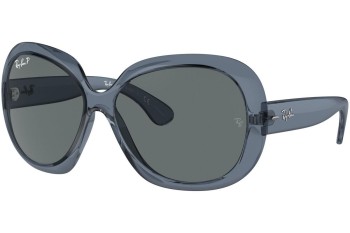 Слънчеви очила Ray-Ban Jackie Ohh II RB4098 659281 Polarized С голям размер Синя