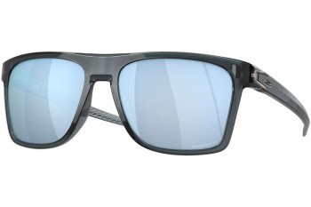 Okulary przeciwsłoneczne Oakley Leffingwell OO9100-05 Polarized Kwadratowe Czarne