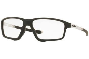 Okulary korekcyjne Oakley Crosslink Zero OX8076-03 Prostokątne Czarne