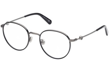 Okulary korekcyjne Moncler ML5135 008 Okrągłe Srebrne Okulary korekcyjne Moncler ML5135 008 Okrągłe Srebrne