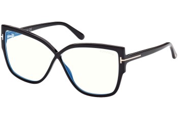 Ochelari Tom Ford FT5828-B 001 Pătrați Negri