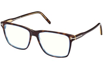 Okulary korekcyjne Tom Ford FT5817-B 055 Kwadratowe Havana