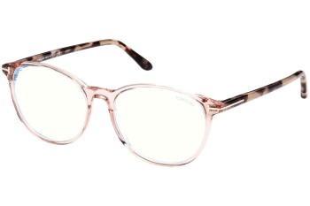 Okulary korekcyjne Tom Ford FT5810-B 072 Kocie oczy Różowe