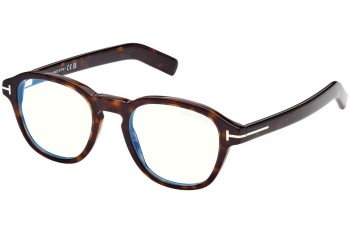 szemüvegeinket Tom Ford FT5821-B 052 Kerek Havana