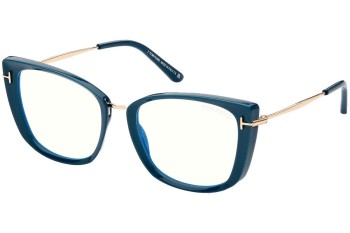 Ochelari Tom Ford FT5816-B 089 Cat Eye Albaștri