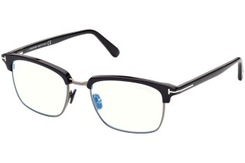 Okulary korekcyjne Tom Ford FT5801-B 001 Browline Czarne Okulary korekcyjne Tom Ford FT5801-B 001 Browline Czarne