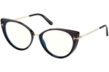 Briller Tom Ford FT5815-B 001 Cat Eye Sort