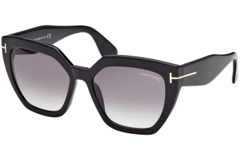 Okulary przeciwsłoneczne Tom Ford FT0939 01B Kwadratowe Czarne