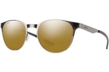 Ochelari de soare Smith EASTBANKMETAL KJ1/QE Rotunzi Gri