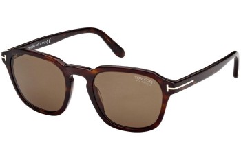 Okulary przeciwsłoneczne Tom Ford FT0931 52H Polarized Okrągłe Havana Okulary przeciwsłoneczne Tom Ford FT0931 52H Polarized Okrągłe Havana
