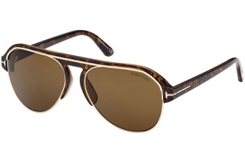 Okulary przeciwsłoneczne Tom Ford FT0929 52J Pilotki (Aviator) Havana