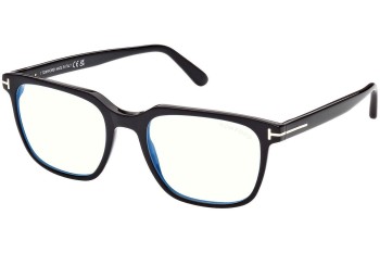 Briller Tom Ford FT5818-B 001 Firkantet Sort