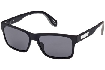 Okulary przeciwsłoneczne Adidas Originals OR0067 02A Prostokątne Czarne