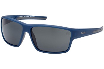 Zonnebril Timberland TB9277 91D Polarized Rechthoekige Blauw