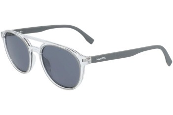 Zonnebril Lacoste L881S 057 Ronde Grijs