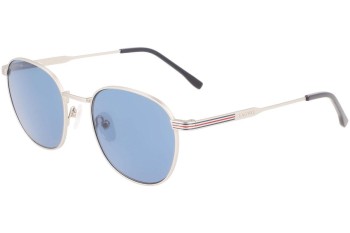 Ochelari de soare Lacoste L251S 012 Rotunzi Argintii