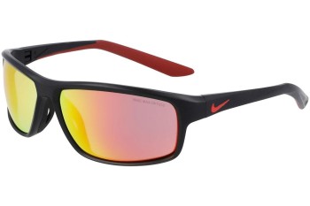 Okulary przeciwsłoneczne Nike Rabid 22 M DV2153 010 Prostokątne Czarne