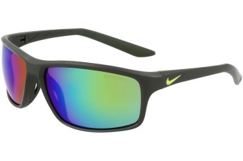 Слънчеви очила Nike Adrenaline 22 DV2155 355 Правоъгълни Кафява