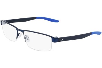 Okulary korekcyjne Nike 8137 416 Prostokątne Niebieskie