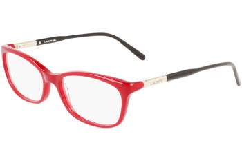 Brillen Lacoste L2900 601 Cat Eye Rood