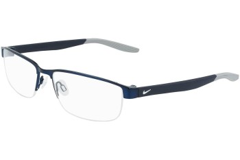 Okulary korekcyjne Nike 8138 405 Prostokątne Niebieskie