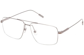 Brillen Zegna EZ5225 016 Vierkant Zilver