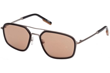 Ochelari de soare Zegna EZ0163 12G Pilot Gri