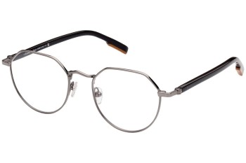 Okulary korekcyjne Zegna EZ5238 012 Okrągłe Szare