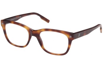 Okulary korekcyjne Zegna EZ5230 052 Kwadratowe Havana