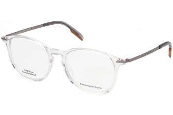 Okulary korekcyjne Zegna EZ5217 052 Okrągłe Przezroczyste