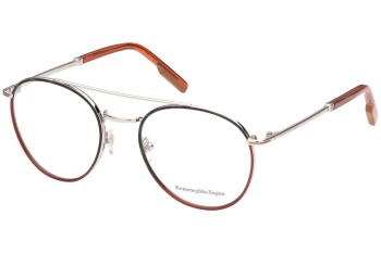 Silmälasit Zegna EZ5198 056 Pyöreä Hopea