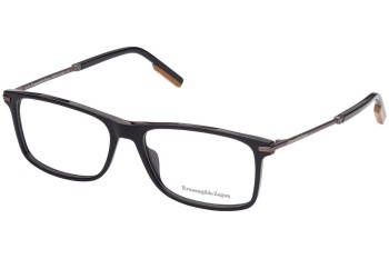 Brillen Zegna EZ5185 001 Vierkant Zwart