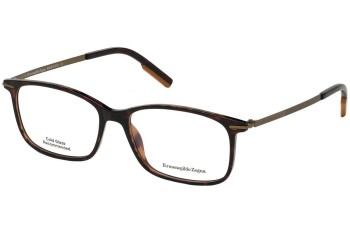 Okulary korekcyjne Zegna EZ5172 052 Kwadratowe Havana